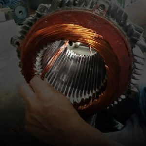 Jasa Rewinding 3 Phase 48 Alur 24 36 Lubang Blok Sisir Dinamo Starter Motor